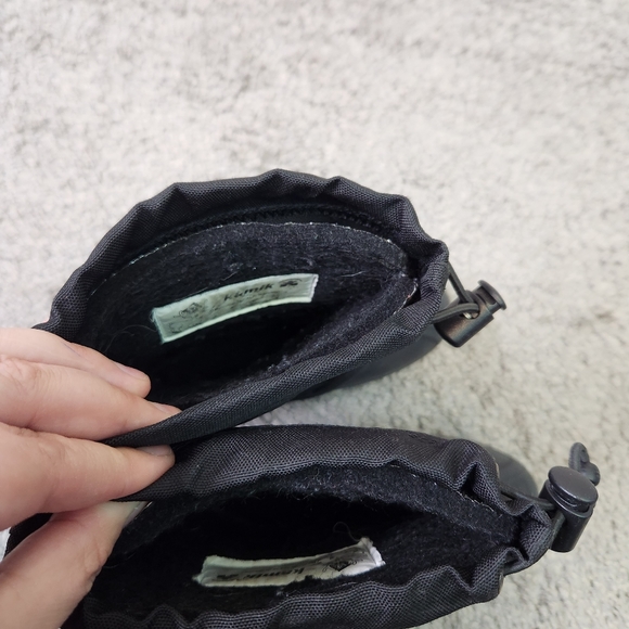 Kamik Unisex Kids Black Snow Boots Size 12 - Picture 6 of 8